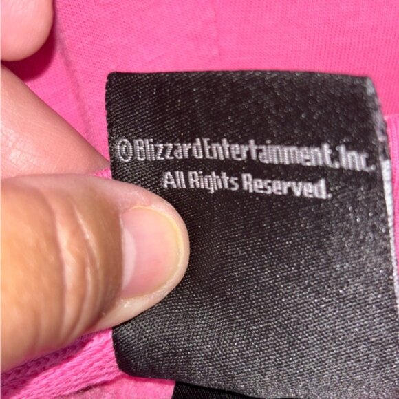 J!NX Hoodie Overwatch D.VA Ultimate Mens Sz Small Pink - Picture 4 of 13